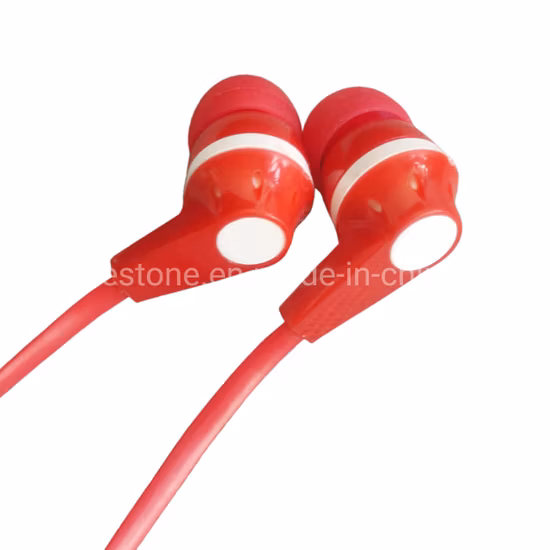 Auricular de botón universal con cable de 3,5 mm con micrófono para teléfono móvil Auriculares con cable Auricular