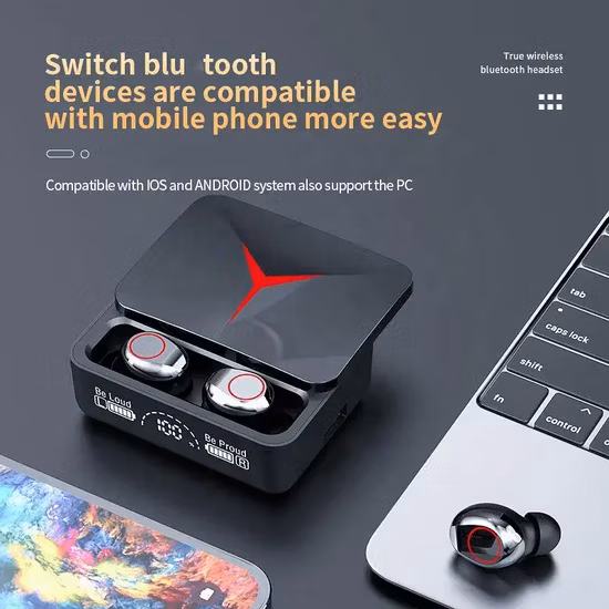 2023 con mejores ventas para los auriculares inalámbricos de Jb L E10s con los auriculares de botón del juego del control táctil del banco del poder 1200mAh adentro